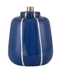 360 Lighting Quinn 18" High Ceramic Table Lamp with Dimmer