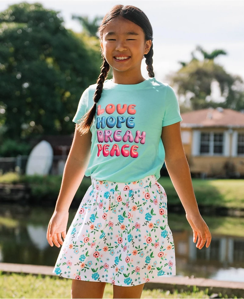 Lands' End Big Girls Plus Short Sleeve Graphic Tee