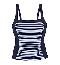 Lascana Women's Striped Tankini Swimsuit Top