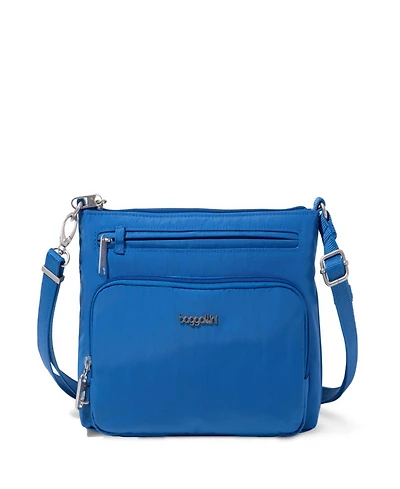 Baggallini Women's Modern Everywhere Slim Crossbody with Rfid Wristlet, Set 2 Piece