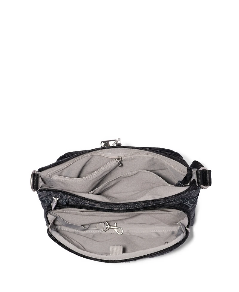 Baggallini Women's Modern Everywhere Slim Crossbody with Rfid Wristlet, Set 2 Piece