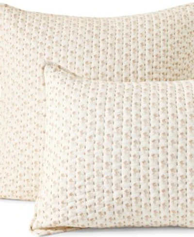 Lands End Printed Seed Stitch Sham