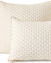 Lands End Printed Seed Stitch Sham
