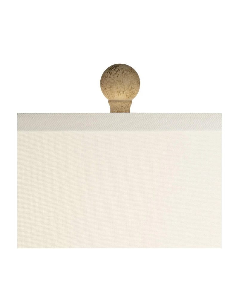 360 Lighting Delon 26 1/2" Tall Jar Farmhouse Rustic Table Lamp Terra Cotta Finish Single Living Room Bedroom