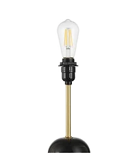 360 Lighting Ben Modern Glam Small Cylinder Table Lamp, 25" High