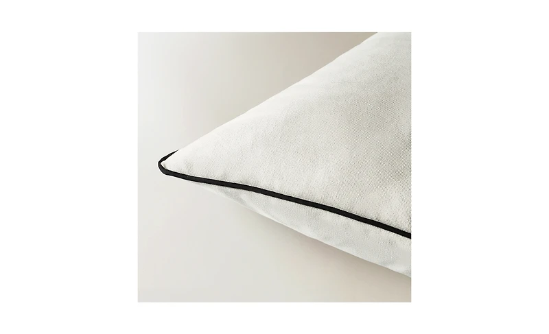 Z Gallerie Demure Embroidered Pillow