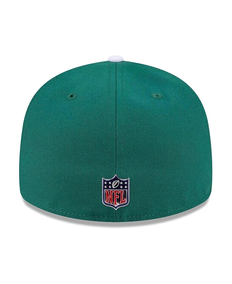 New Era Men's Green/White York Jets 2026 Nfl Draft Pre-Curved 59FIFTY Fitted Hat
