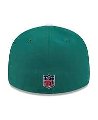 New Era Men's Green/White York Jets 2026 Nfl Draft Pre-Curved 59FIFTY Fitted Hat