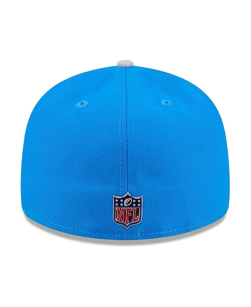 New Era Men's Blue/Silver Detroit Lions 2026 Nfl Draft Pre-Curved 59FIFTY Fitted Hat
