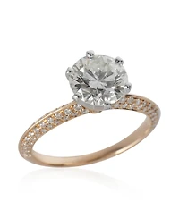 Pre-Owned Tiffany & Co 1.74 ct Round Brilliant Diamond Setting Engagement Ring