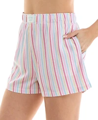 Roudelain Women's Mid-Rise Boxer Shorts