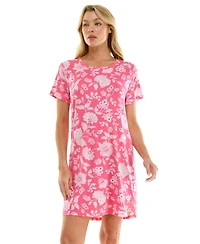 Roudelain Women's Short-Sleeve Sleep Shirt