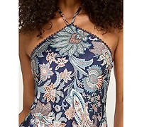 Seni & Cade Juniors' Paisley Print Midi Dress