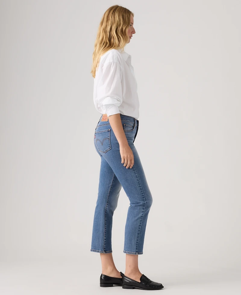 Levi's Women's Classic Mid-Rise Ankle Straight-Leg Jeans