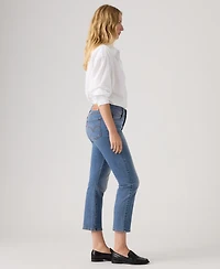 Levi's Women's Classic Mid-Rise Ankle Straight-Leg Jeans