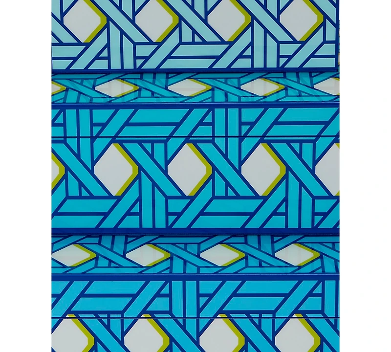 Jonathan Adler Basketweave Lacquer 10" Medium Box