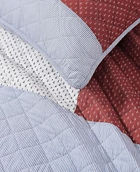 Tommy Hilfiger Nautical Anchor Flag 3-Pc. Quilt Set, Full/Queen