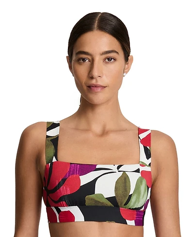 Lauren Ralph Women's Wide Strap Swim Bra