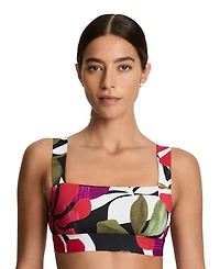 Lauren Ralph Women's Wide Strap Swim Bra