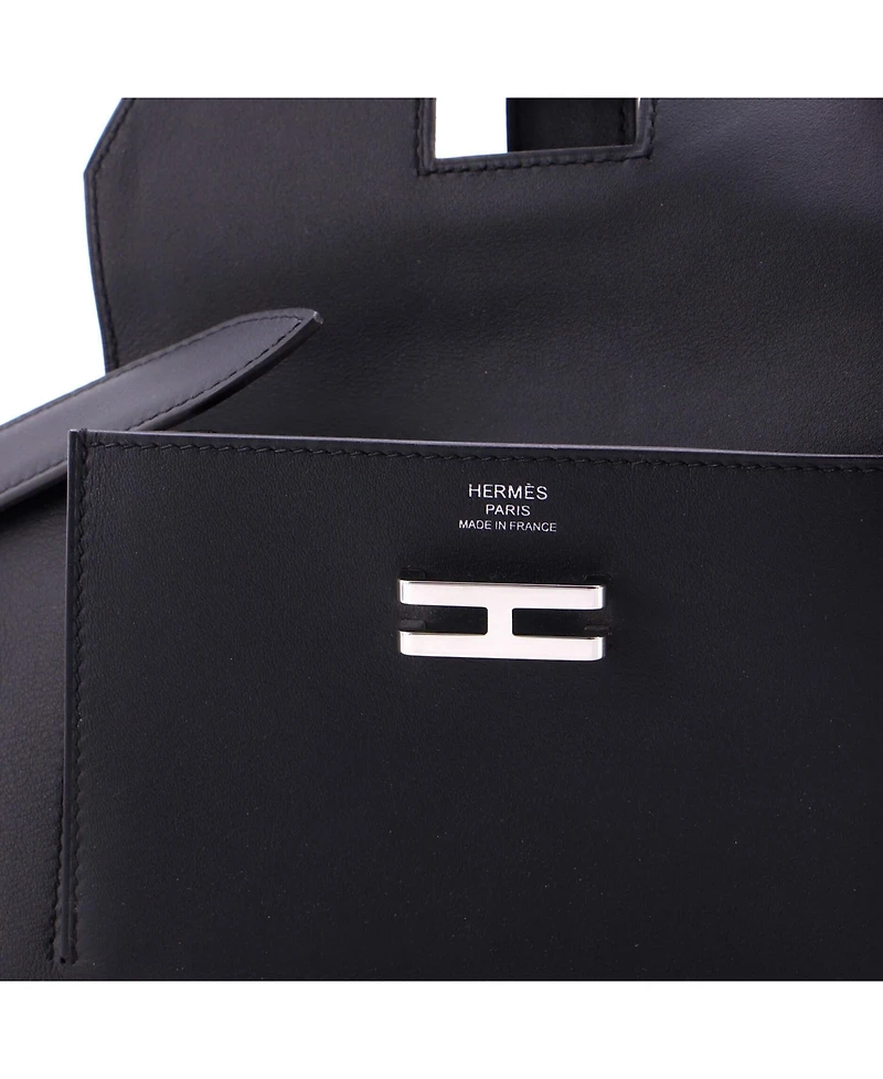 Pre-Owned HERMES Elan Pocket 24 Belt Bag Swift