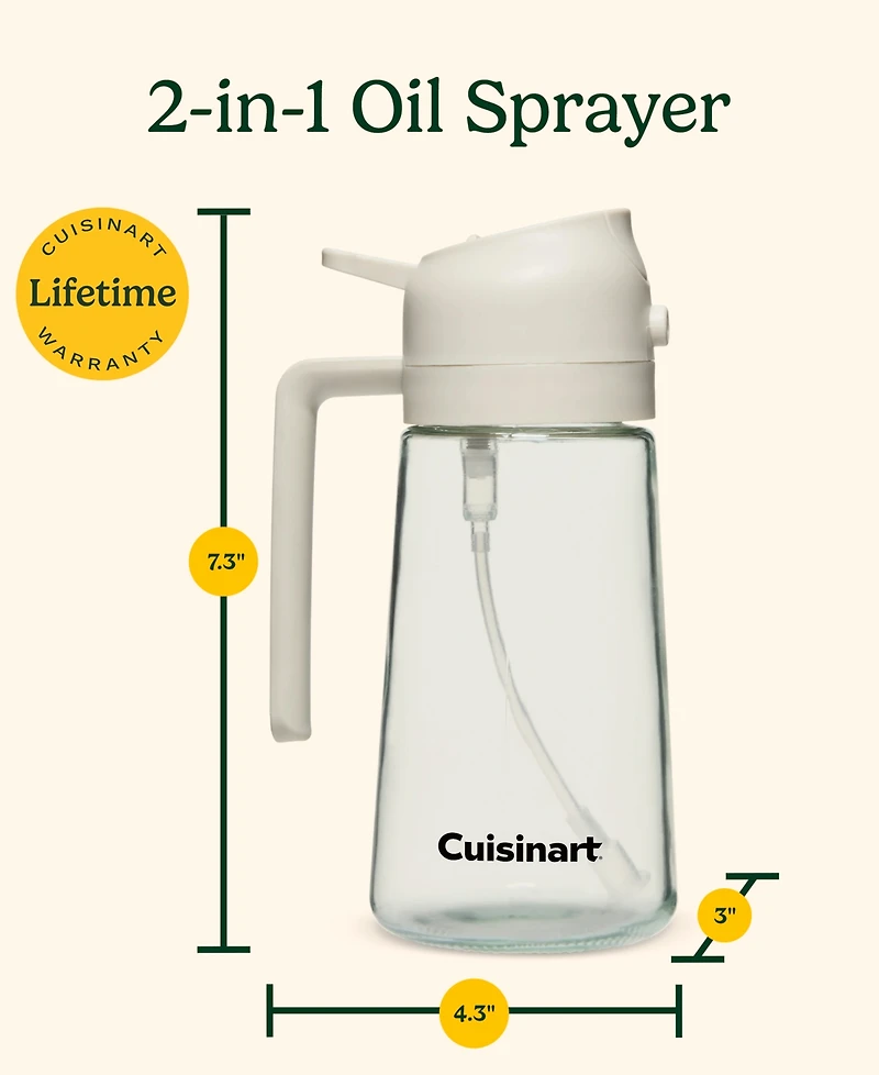 Cuisinart 2-in-1 16 oz. Oil Sprayer
