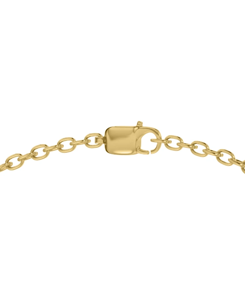 Diamond Double Cluster Rope-Framed Pendant Necklace (1/3 ct. t.w.) in 14k Gold, 16" + 2" extender