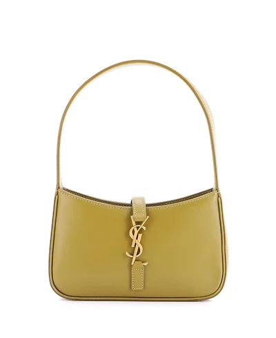 Pre-Owned Saint Laurent Mini Le 5 a 7 Hobo Leather