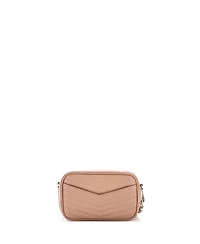 Pre-Owned Saint Laurent Mini LouLou Crossbody Bag Matelasse Chevron Leather