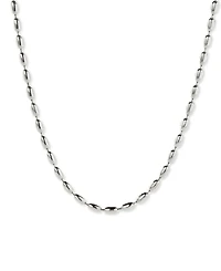 Ana Luisa Capri Silver Ball Chain Necklace