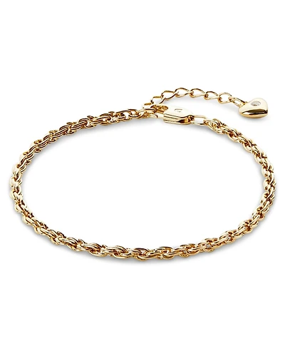 Ana Luisa Lisa Gold-Plated Twisted Chain Bracelet