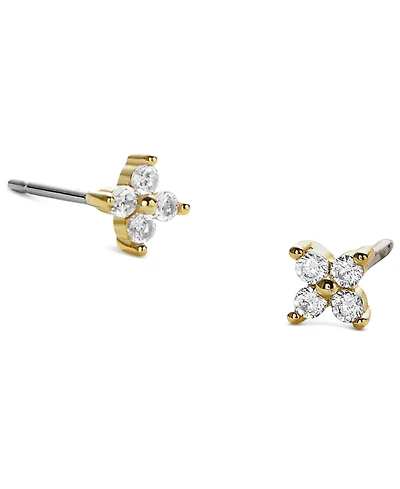 Ana Luisa Debbie Gold-Plated Stud Earrings