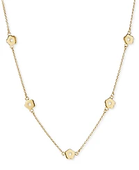 Ana Luisa Rowena Gold-Plated Flower Station Necklace