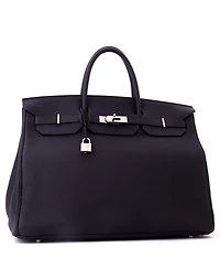 Pre-Owned HERMES Birkin Handbag Togo with Palladium Hardware