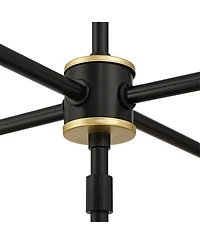 Possini Euro Design Possini Euro Siegel Wide Gold 5-Light Chandelier