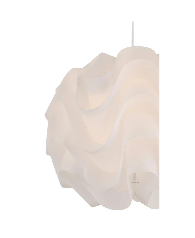 Possini Euro Design Parhelia Wide Cloud Orb Pendant Light