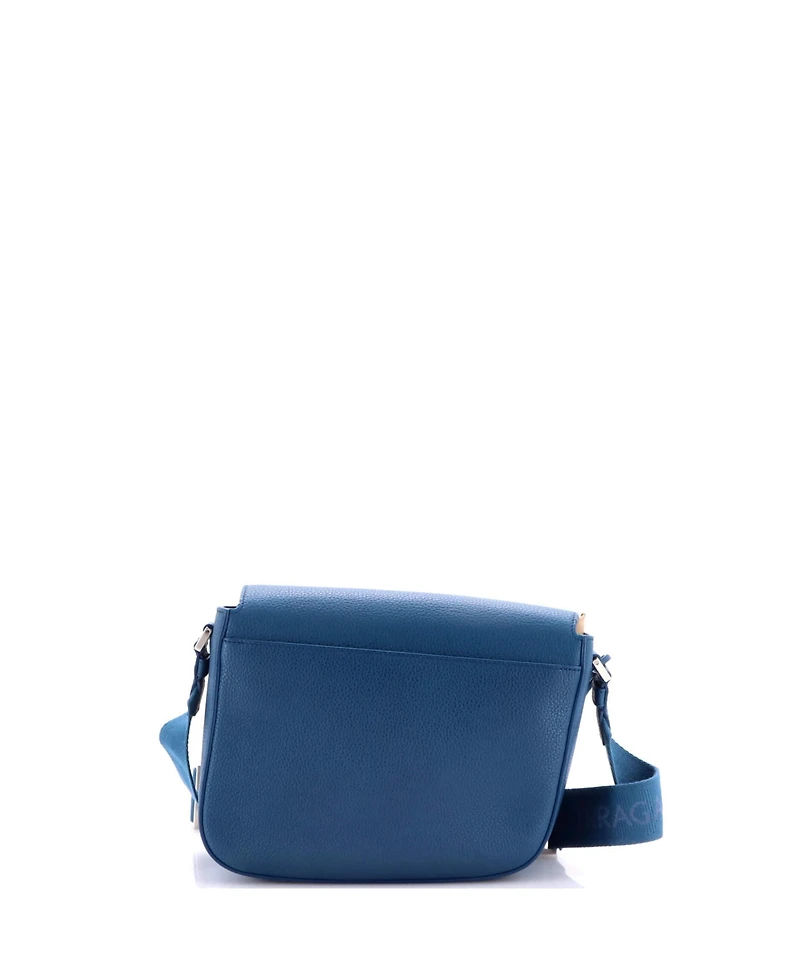 Pre-Owned Salvatore Ferragamo Small Fiamma Messenger Bag Leather