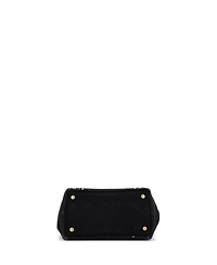 Pre-Owned Prada Mini Canapa Tote Rhinestone Embellished Canvas