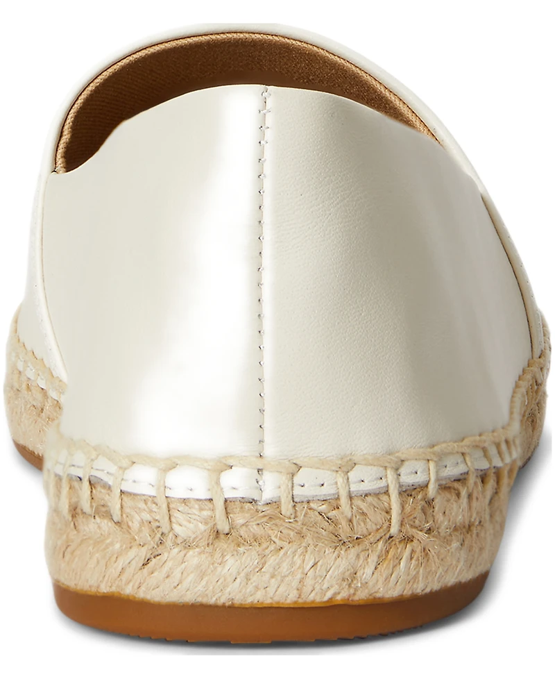 Lauren Ralph Women's Cameryn Nappa Espadrilles Flats