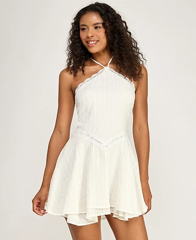 Seni & Cade Juniors' Drop Waist Dress