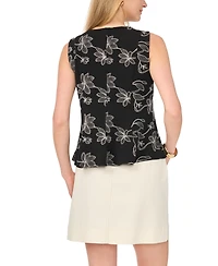 Vince Camuto Women's Sleeveless Crewneck Tank Top