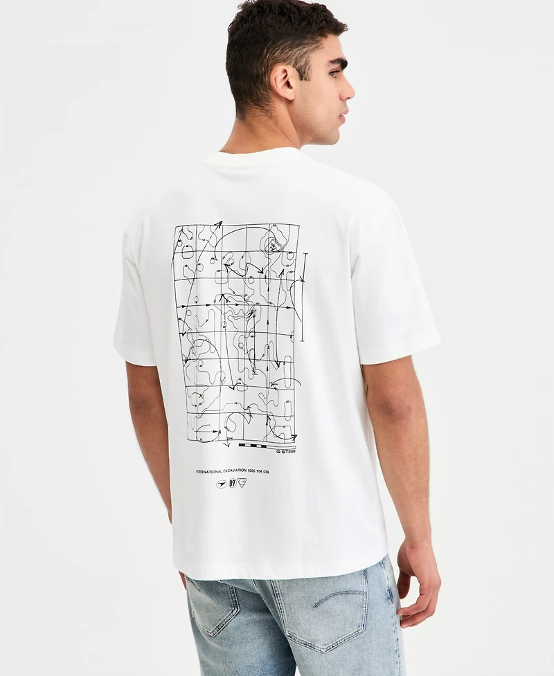 G-Star Raw Men's Back Graphic Relaxed T-shirt