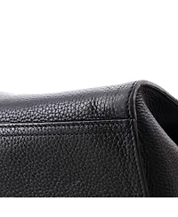 Pre-Owned Gucci Medium Gg Marmont Top Handle Bag Leather