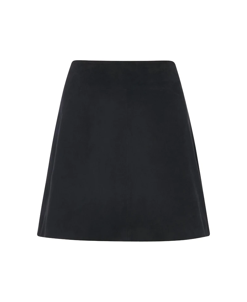 Whistles Women's Suede A Line Skirt