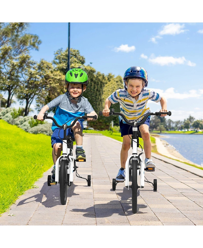 Slickblue Kids Bicycle with Training Wheels
