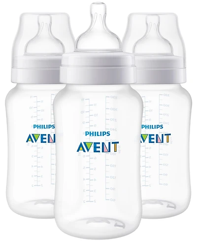 Avent Baby Philips Anti-Colic Baby Bottles 3pk, 11oz
