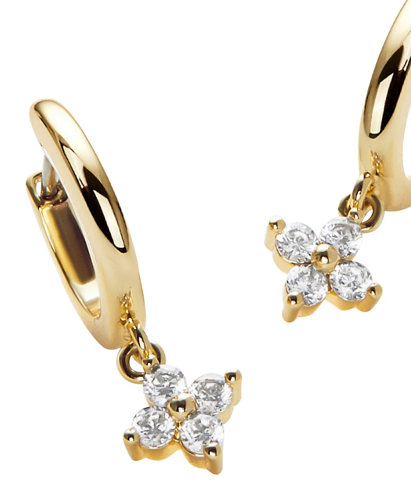 Ana Luisa Angela Gold-Plated Huggie Hoop Earrings