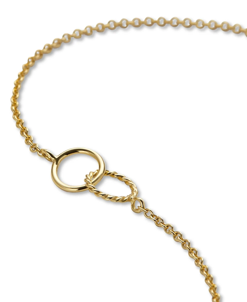 Ana Luisa Sam Gold-Plated Interlocking Circles Necklace