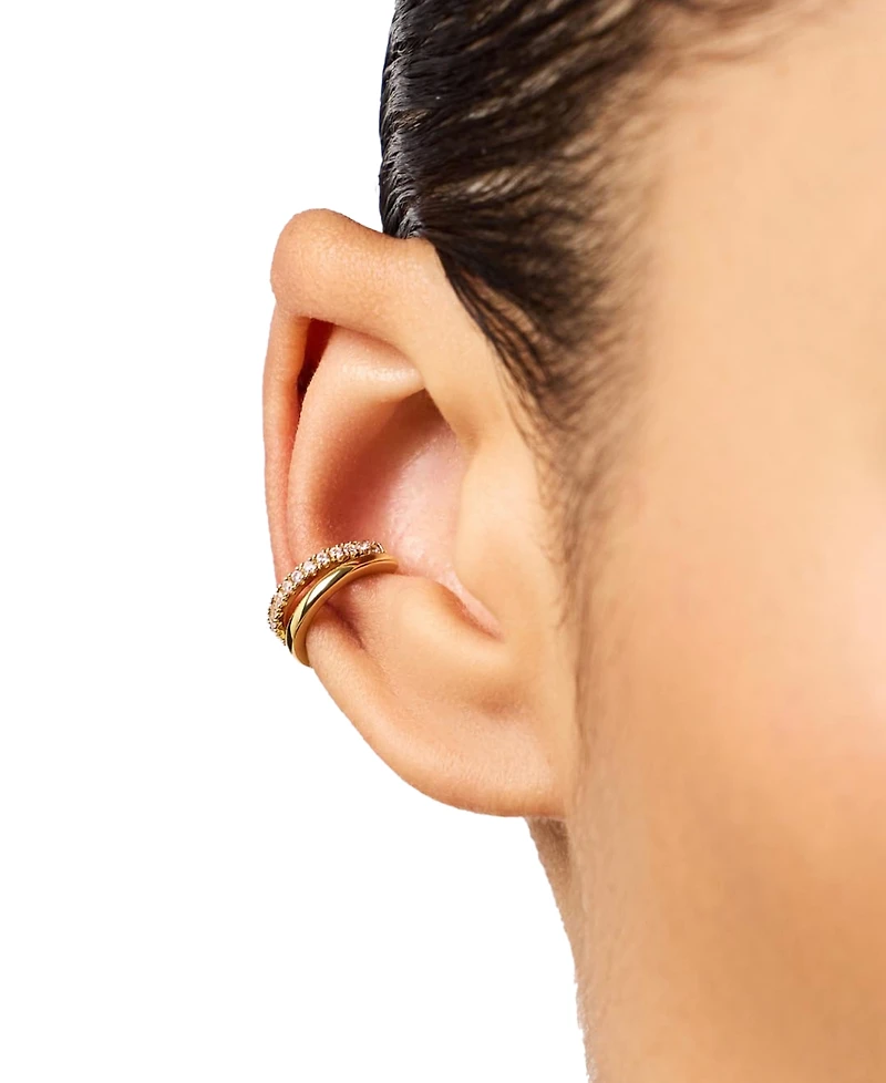 Ana Luisa Jordana Gold-Plated Cuff Earrings