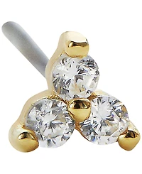 Ana Luisa Zara Gold-Plated Small Stud Earring