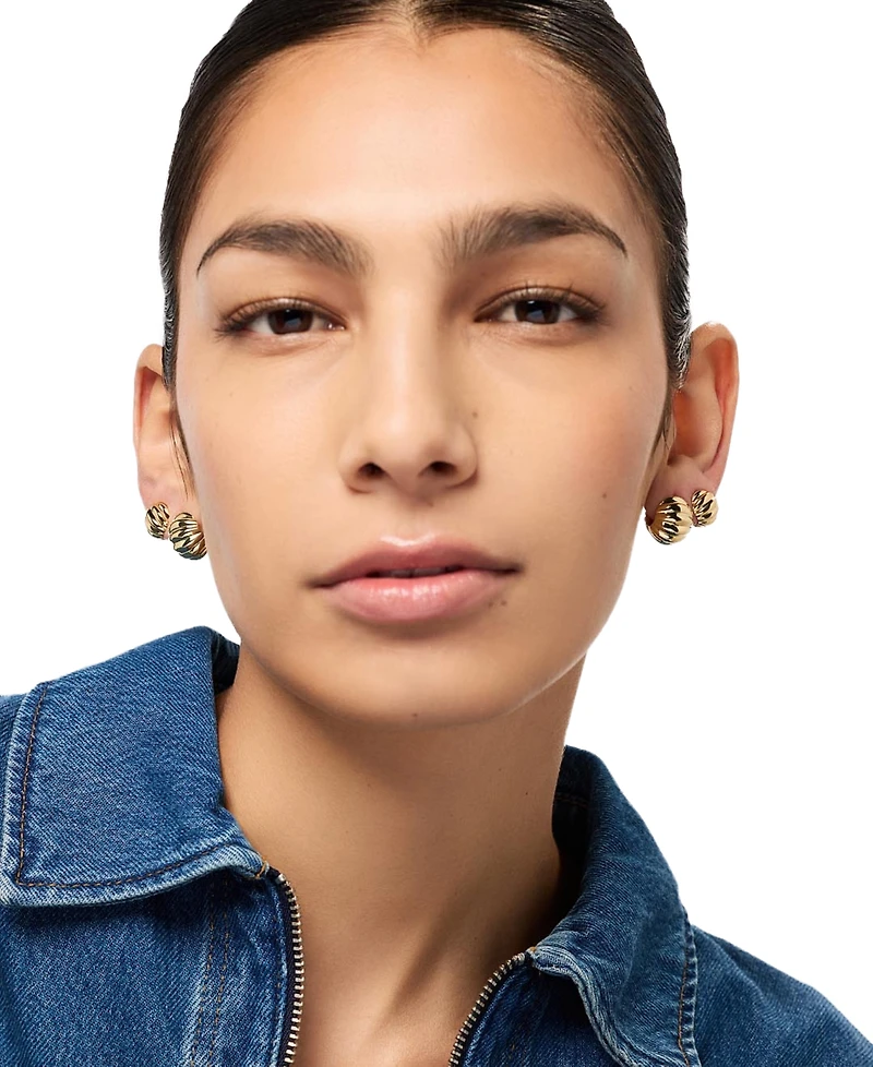 Ana Luisa Colton Mini Gold-Plated Statement Earrings